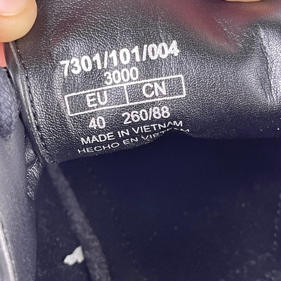 Zara ZRF Wool Felt Blushers With Tracked Soles Lugged Lace Up Oxfords EU 40 US 9 - Picture 8 of 8